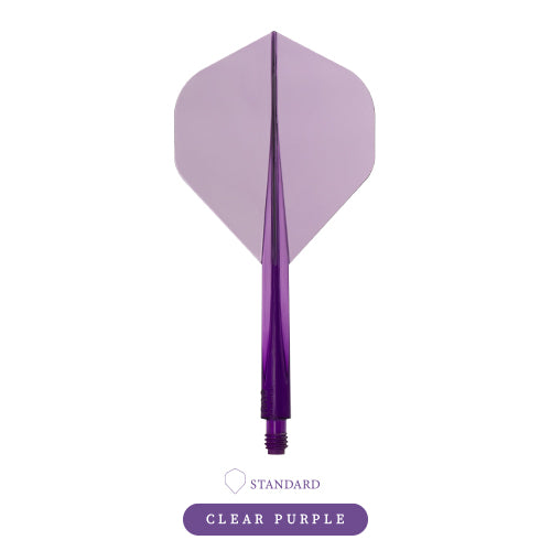 Condor AXE Clear Purple No.2 Standard - DreamDarts Dartshop