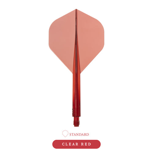 Condor AXE Clear Red No.2 Standard - DreamDarts Dartshop
