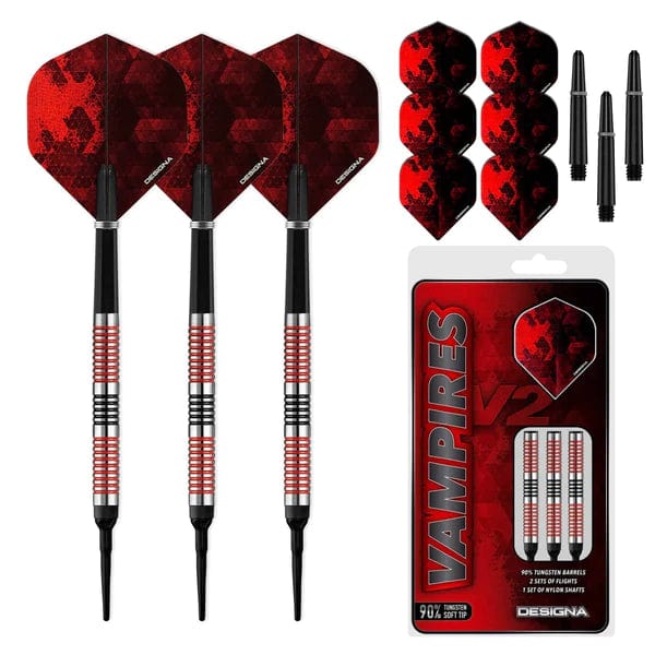 Vampires V2 Darts M2 90% Softdarts - DreamDarts Dartshop