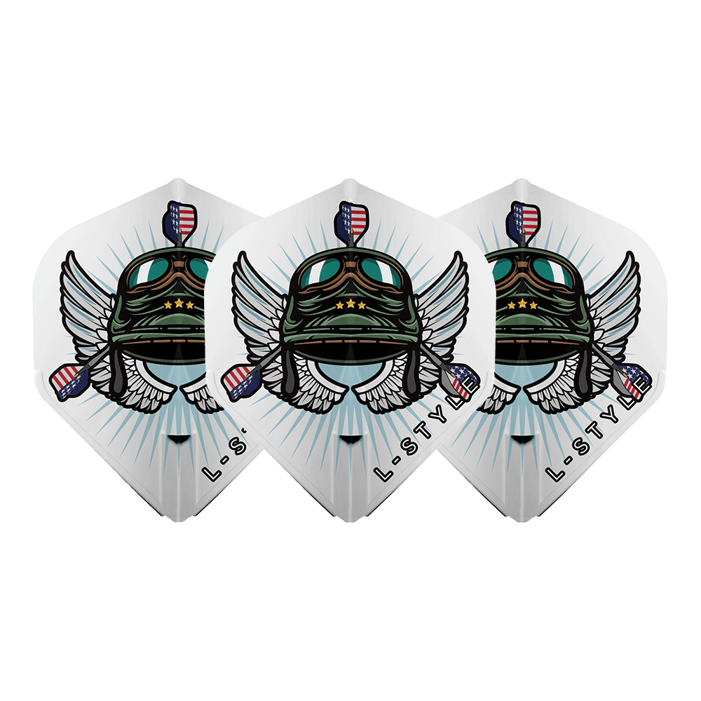 Leonard Gates L1 L-Style Signature Champagne EZ Flights - DreamDarts Dartshop