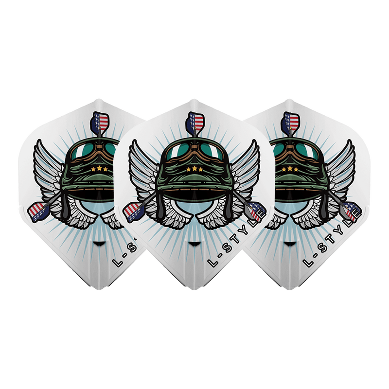 Leonard Gates L1 L-Style Signature Champagne EZ Flights - DreamDarts Dartshop