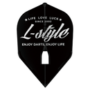 Vintage Logo Shape L3 L-Style Champagne Pro Flights - DreamDarts Dartshop