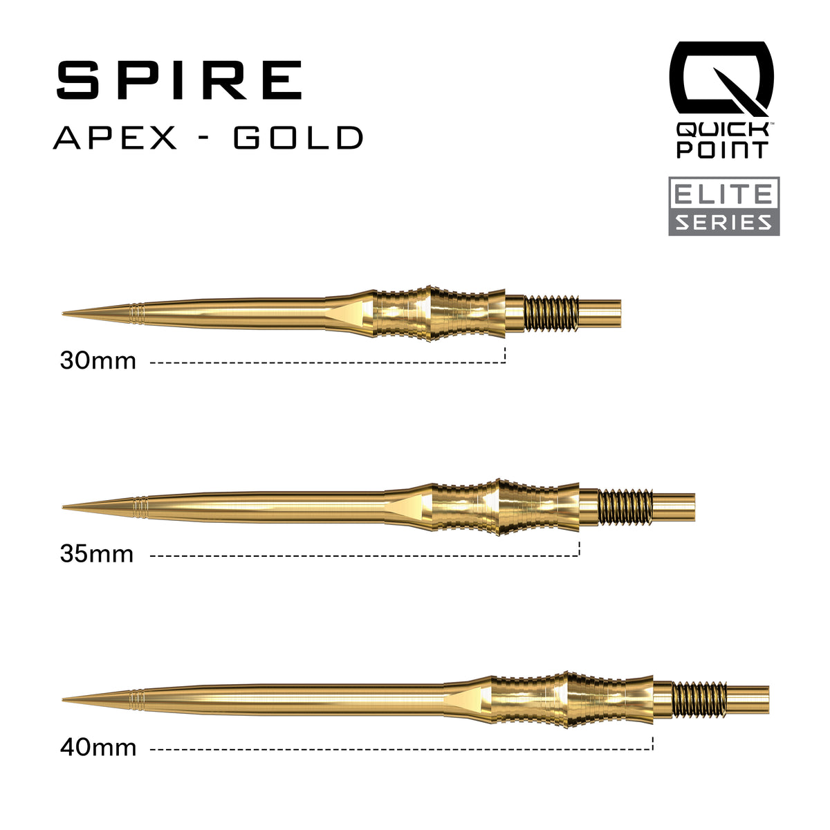 Harrows SPIRE APEX Elite Series Quick Points - DreamDarts Dartshop