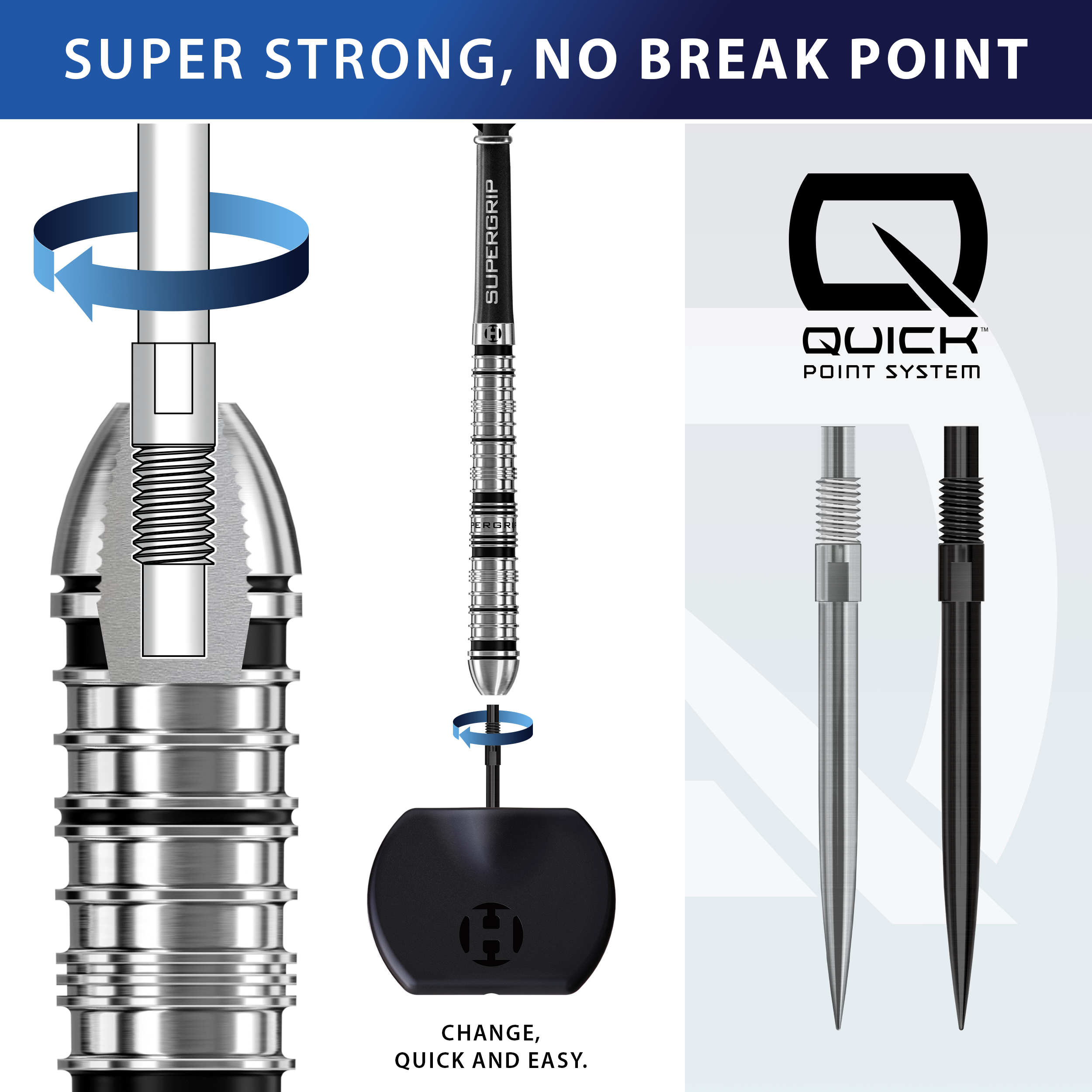 Harrows Silver Quick Points - DreamDarts Dartshop