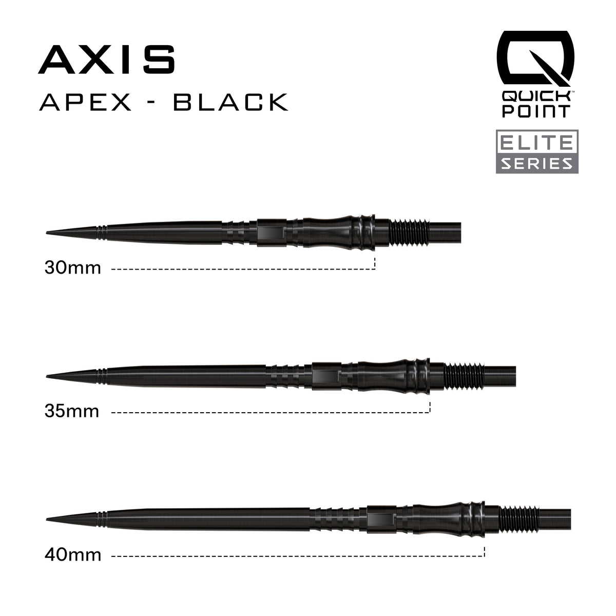 Harrows AXIS APEX Elite Series Quick Points - DreamDarts Dartshop