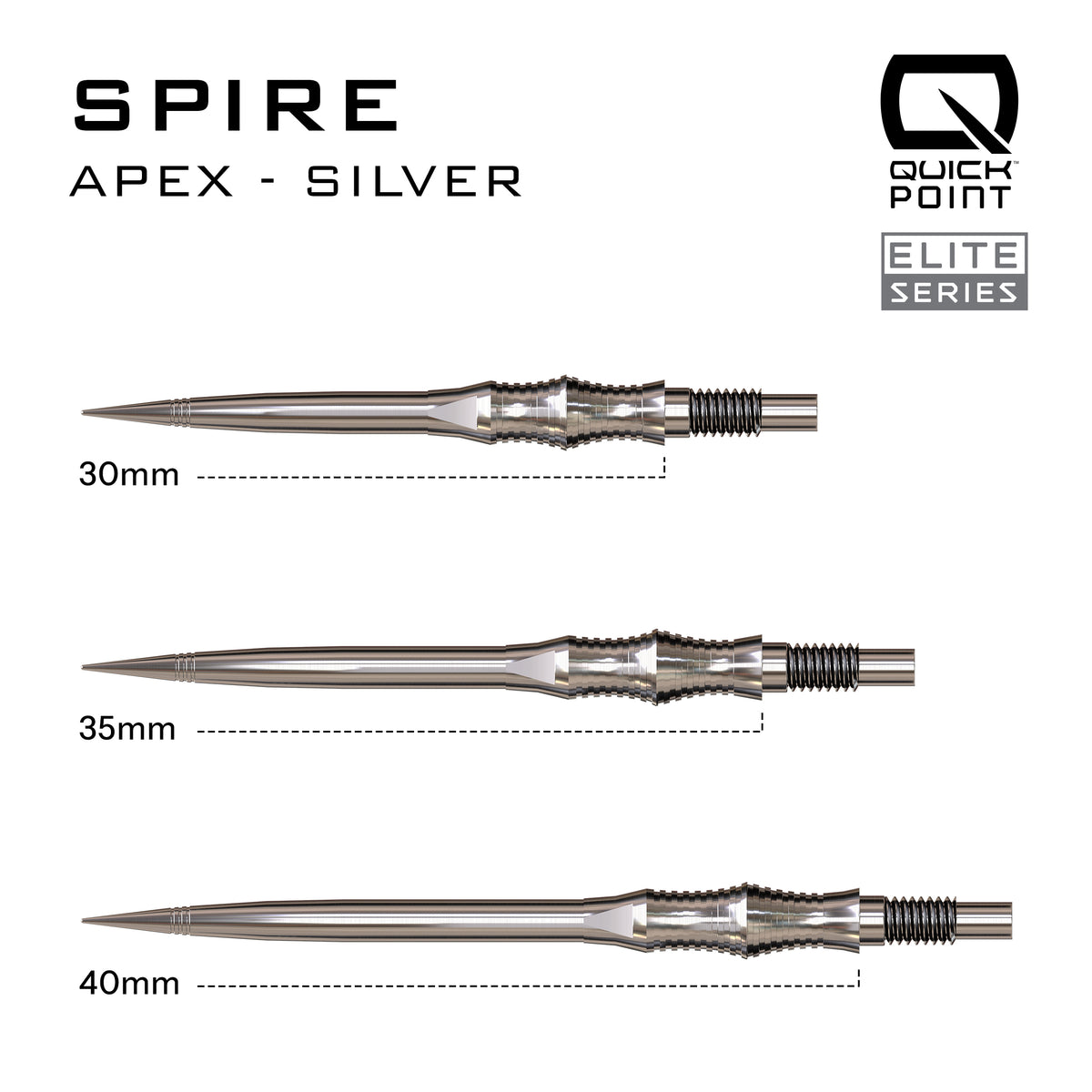 Harrows SPIRE APEX Elite Series Quick Points - DreamDarts Dartshop