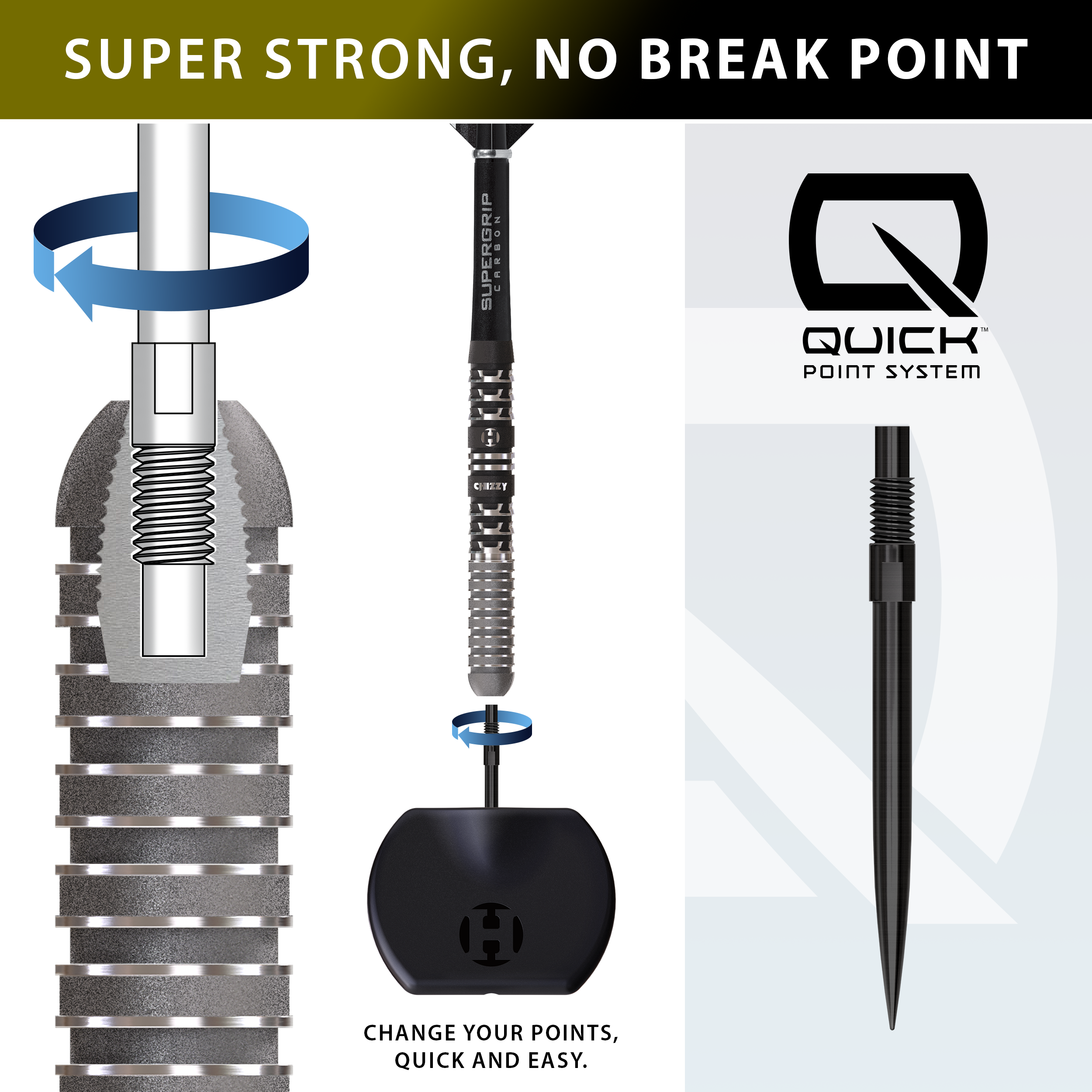 Chizzy Series 4 90% Steeldarts - DreamDarts Dartshop
