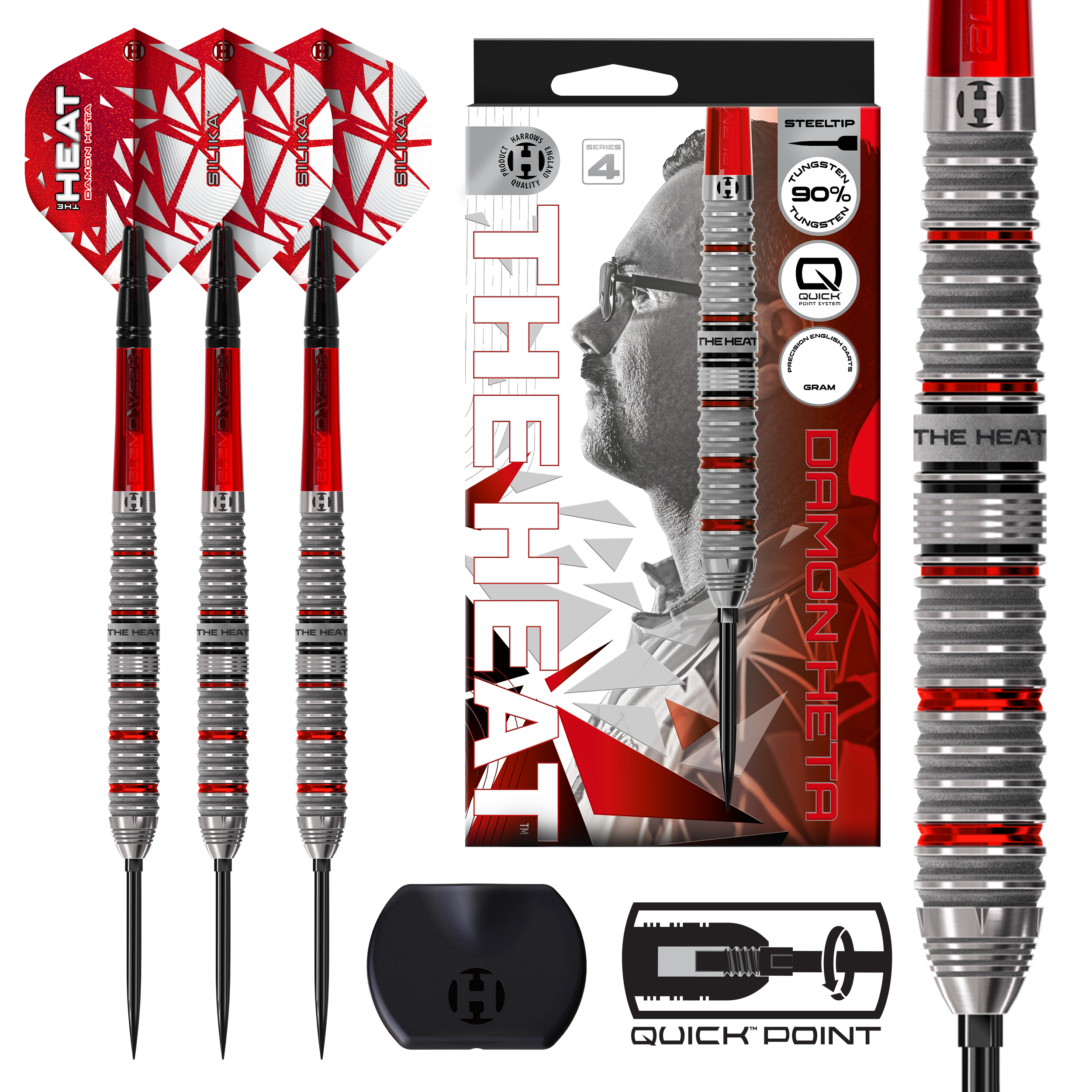 Damon Heta Series 4 90% Steeldarts - DreamDarts Dartshop
