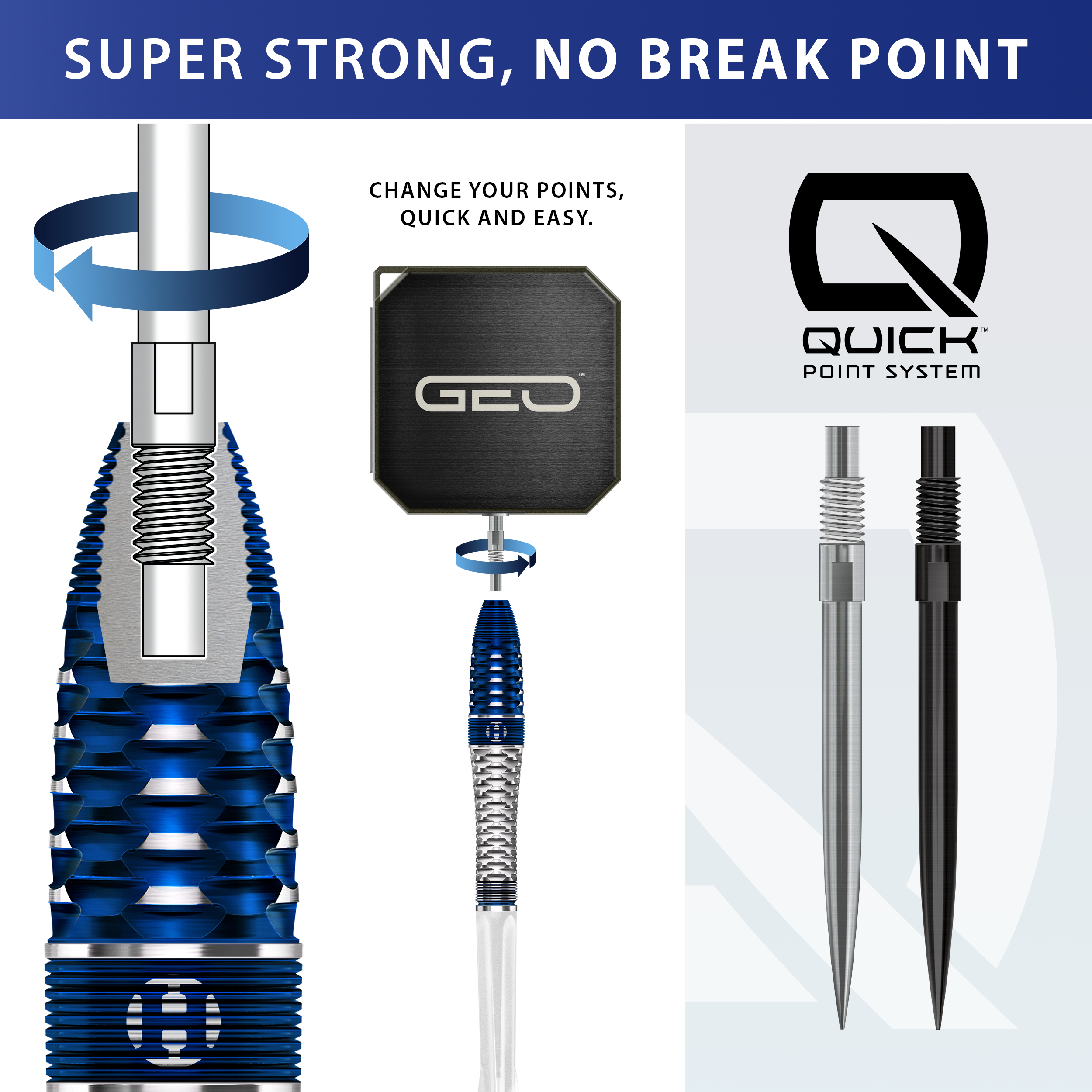 GEO Bomb 90% Steeldarts - DreamDarts Dartshop