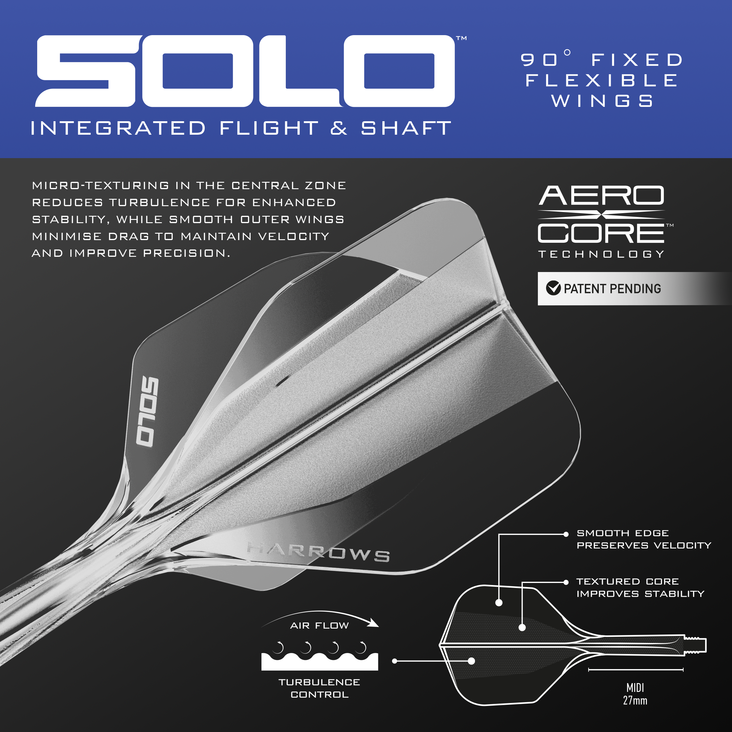 GEO Parallel 90% Steeldarts - DreamDarts Dartshop