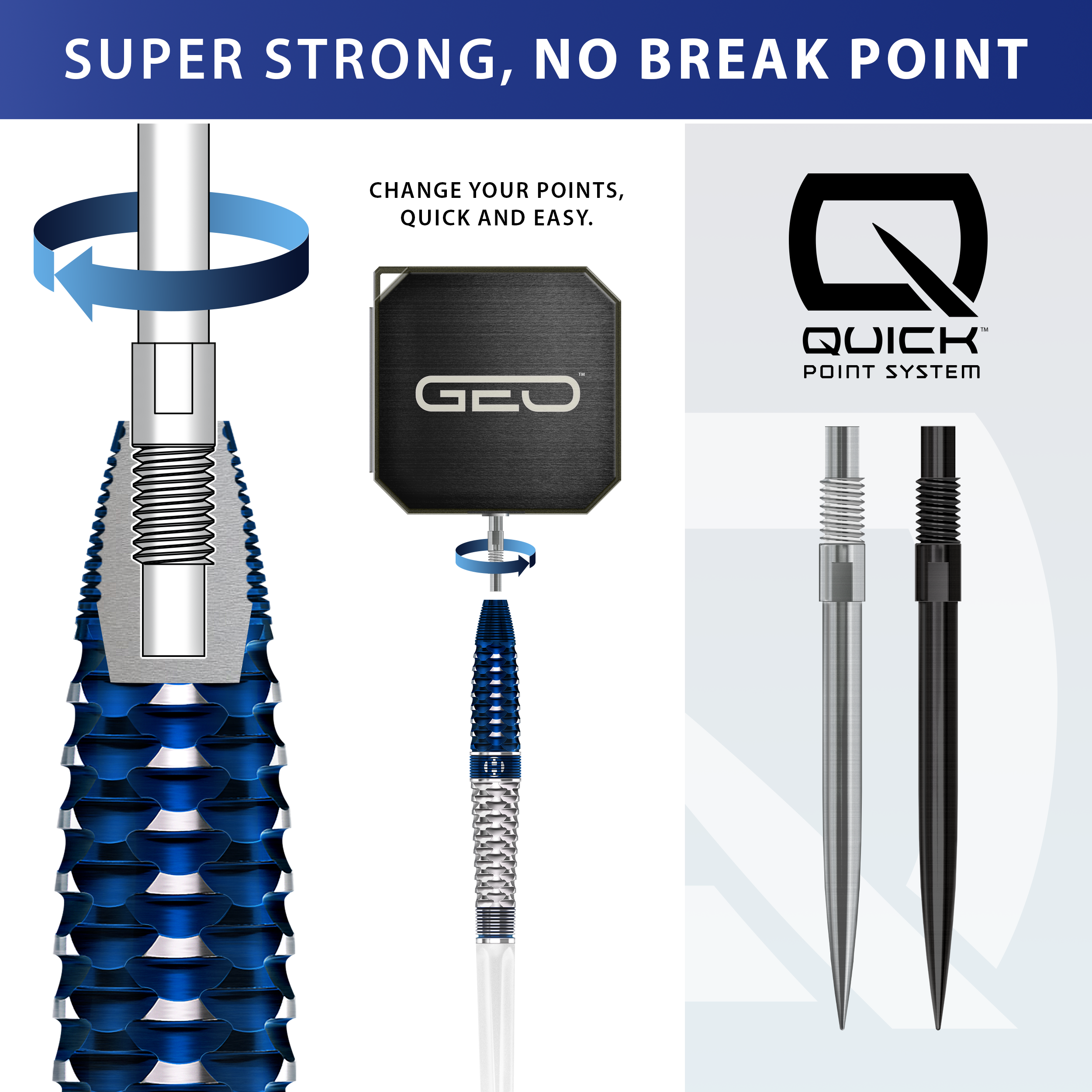 GEO Torpedo 90% Steeldarts - DreamDarts Dartshop