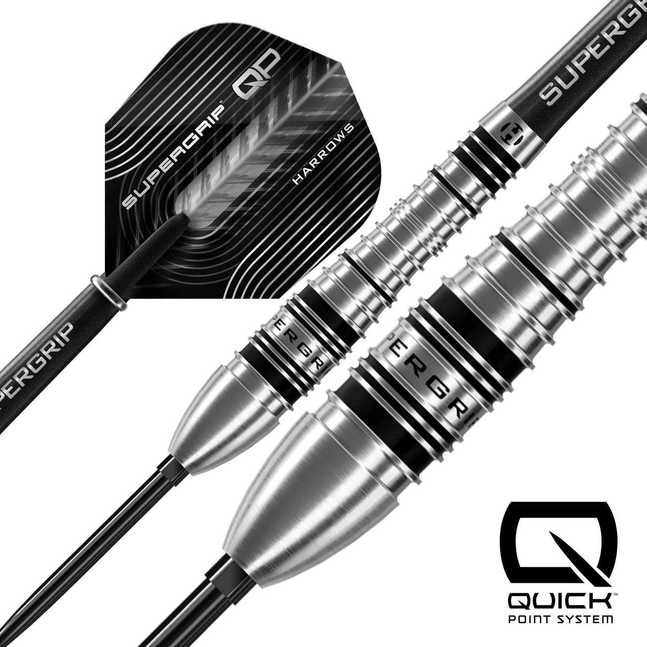Harrows SUPERGRIP QP BOMB 90% Steeldarts - DreamDarts Dartshop