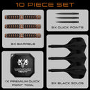 Harrows WOLFRAM TRINITY 97% Steeldarts - DreamDarts Dartshop
