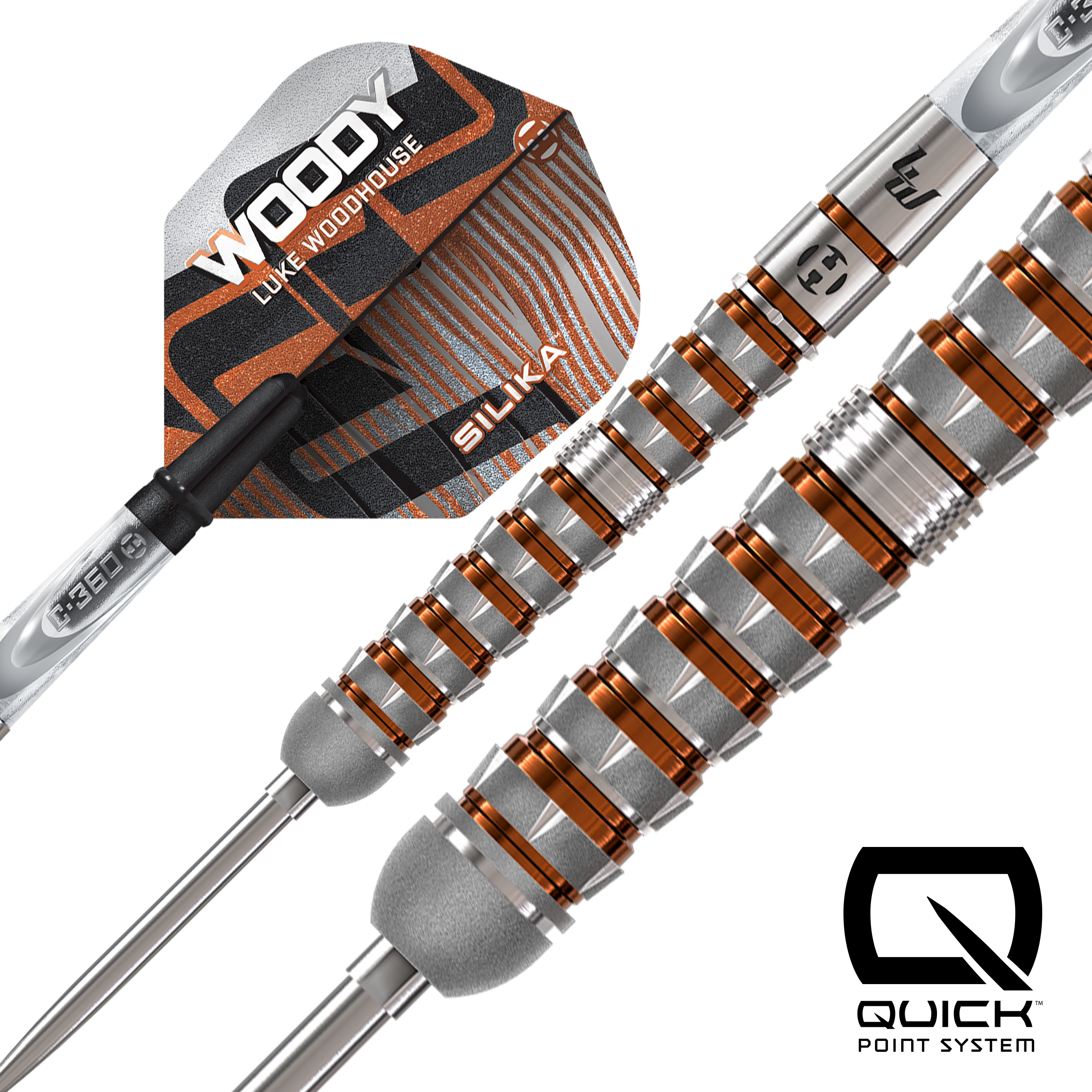 Luke Woodhouse Series 3 90% Steeldarts - DreamDarts Dartshop
