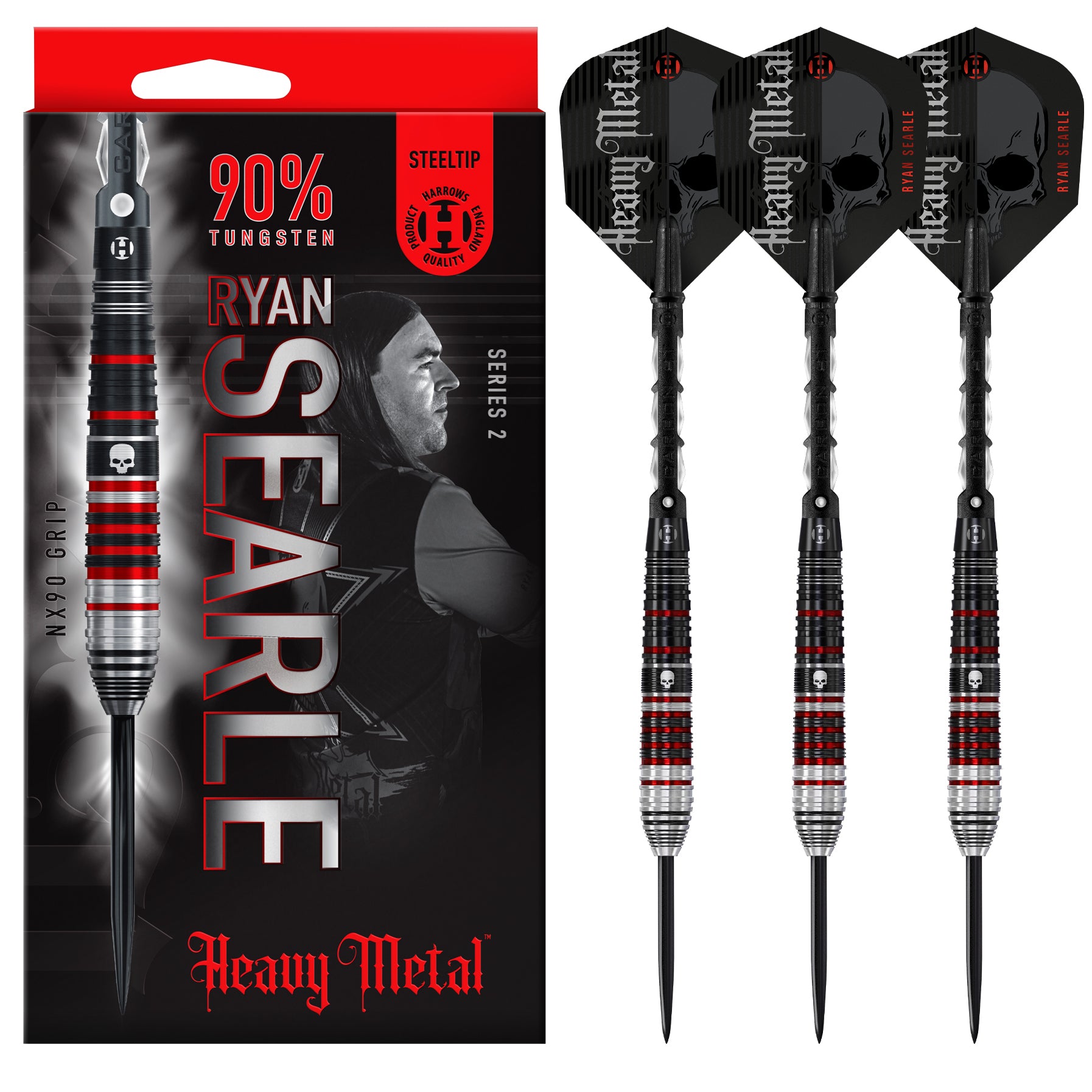 Ryan Searle Series 2 90% Steeldarts - DreamDarts Dartshop