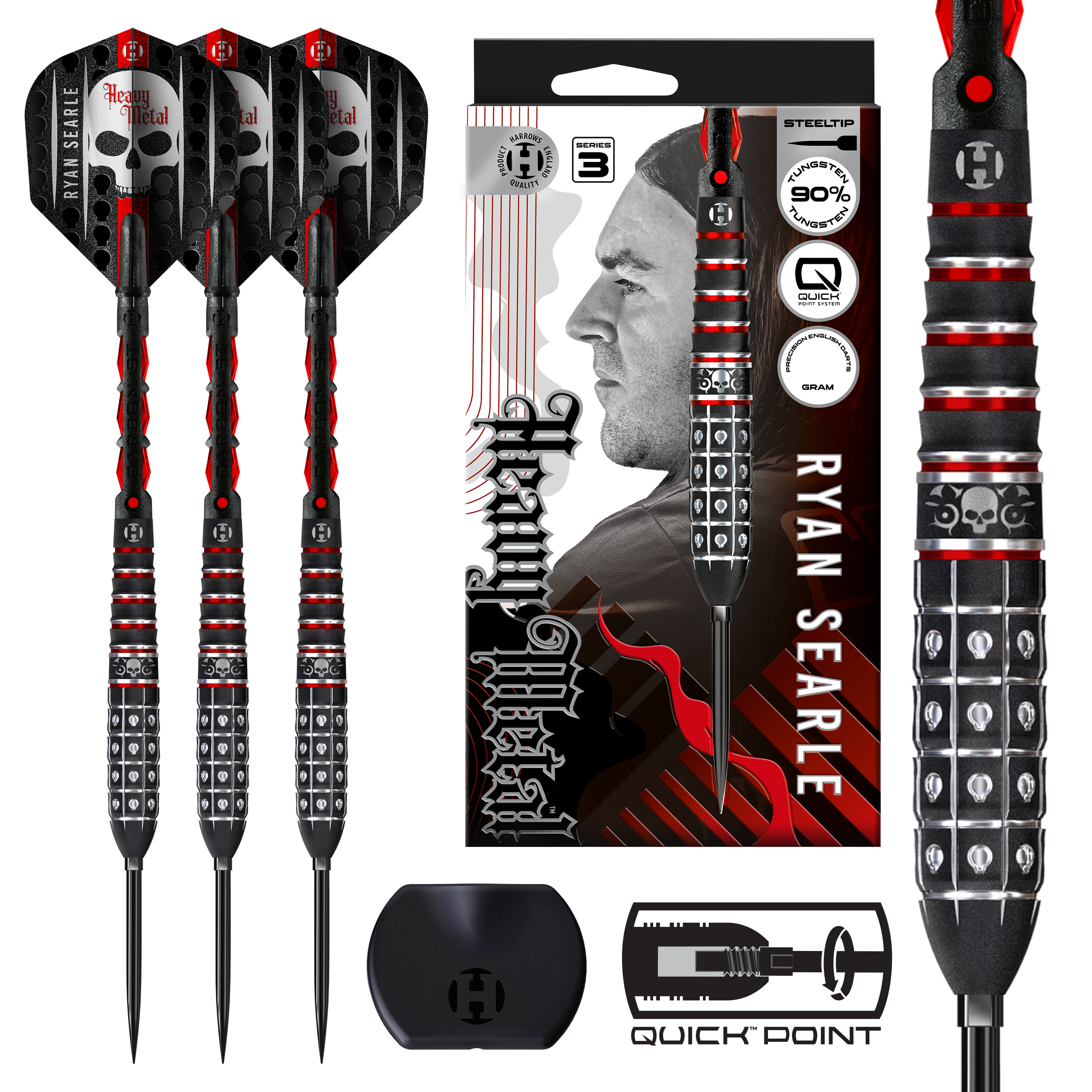 Ryan Searle Series 3 90% Steeldarts - DreamDarts Dartshop