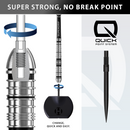 SuperGrip QP Tappered 90% Steeldarts - DreamDarts Dartshop