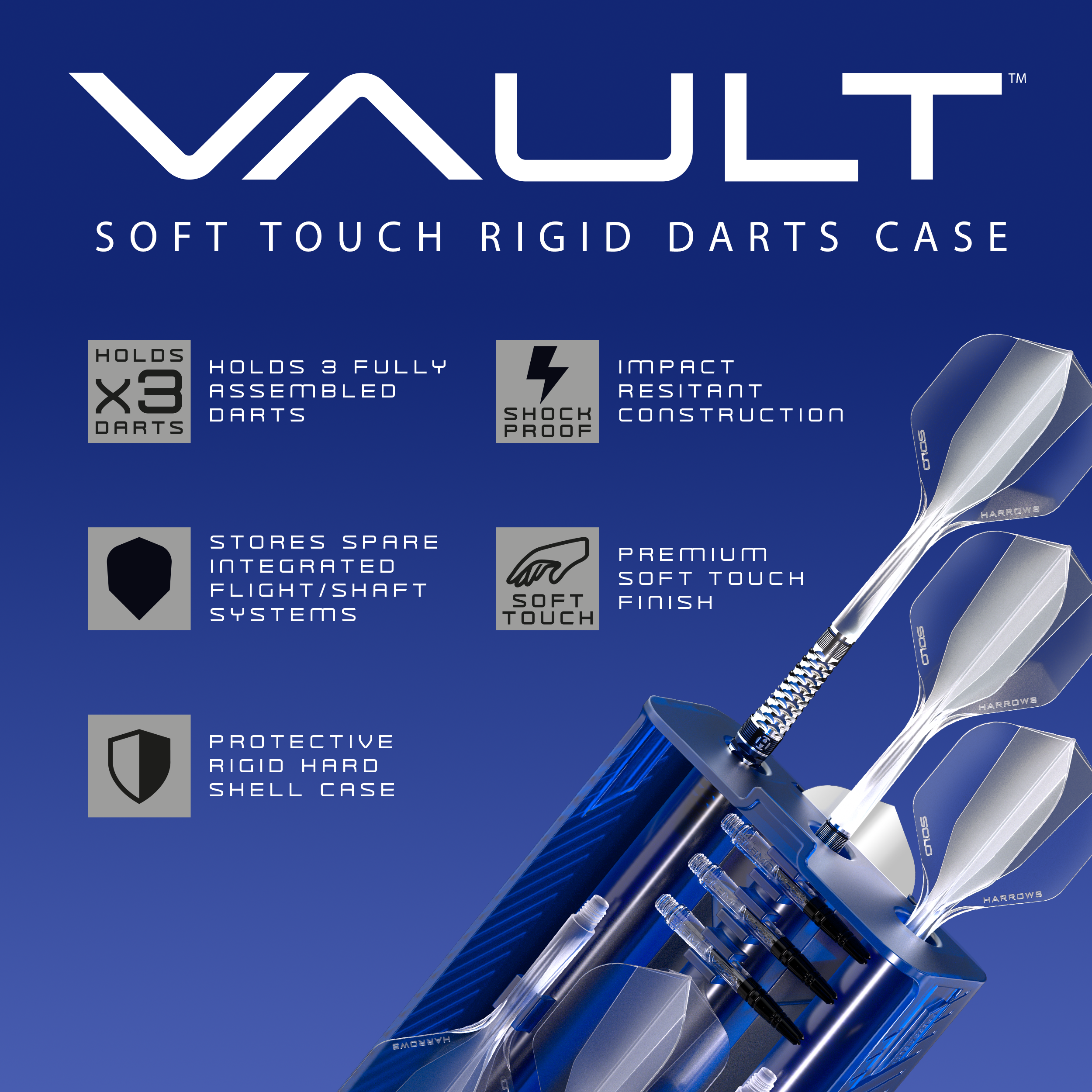 Harrows Vault Case - DreamDarts Dartshop