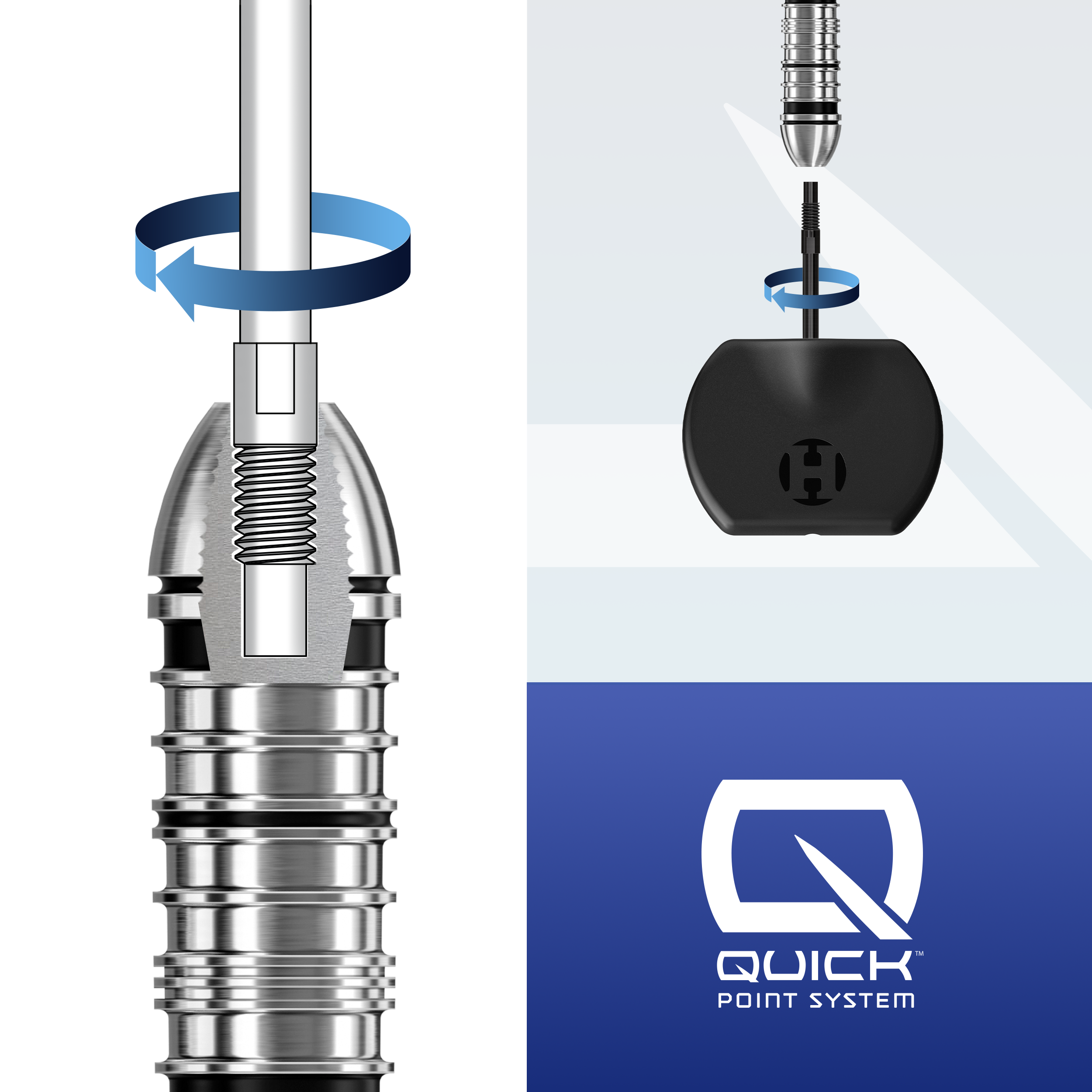 Harrows Basic QuickPoint Tool - DreamDarts Dartshop