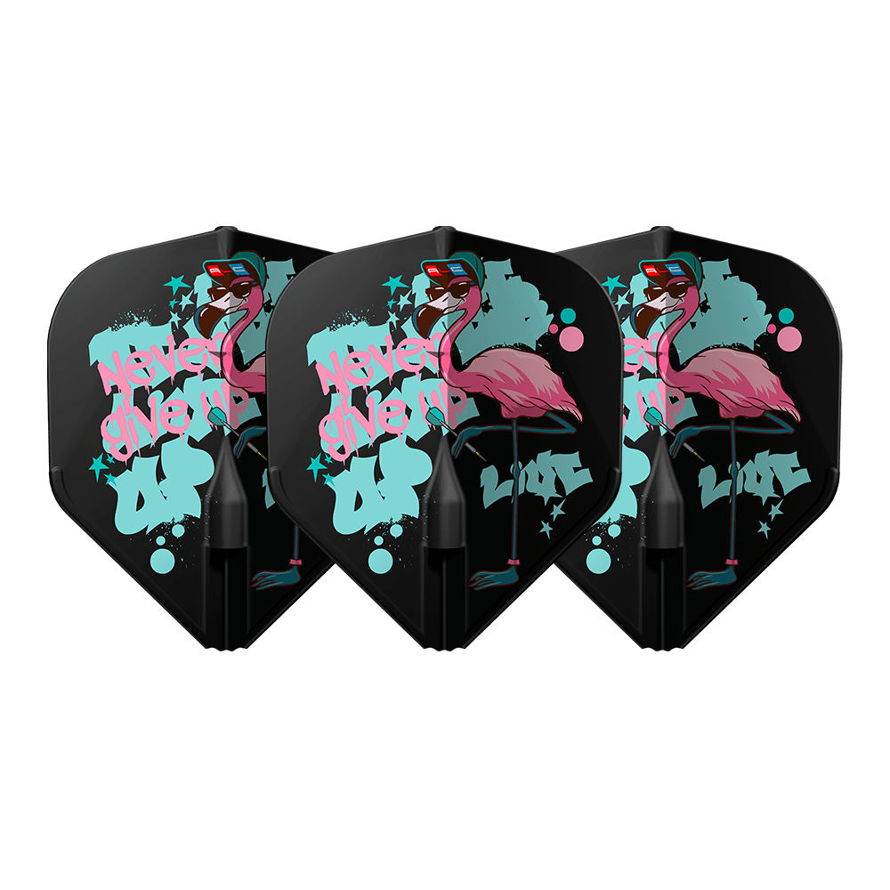 Arashi Matsumoto V3 L1 L-Style Signature Champagne EZ Flights - DreamDarts Dartshop