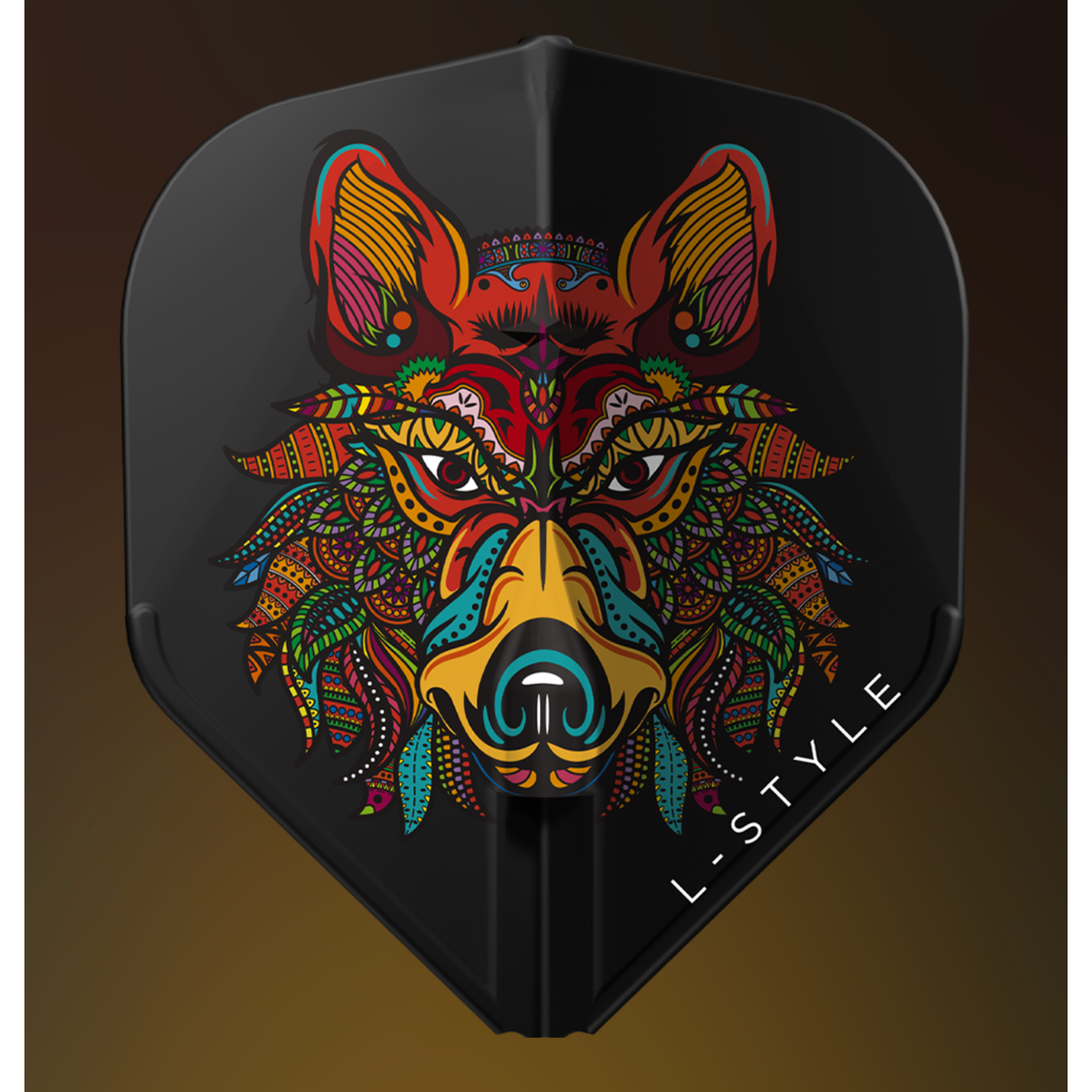 Almudena Black L1 L-Style Signature Champagne EZ Flights - DreamDarts Dartshop