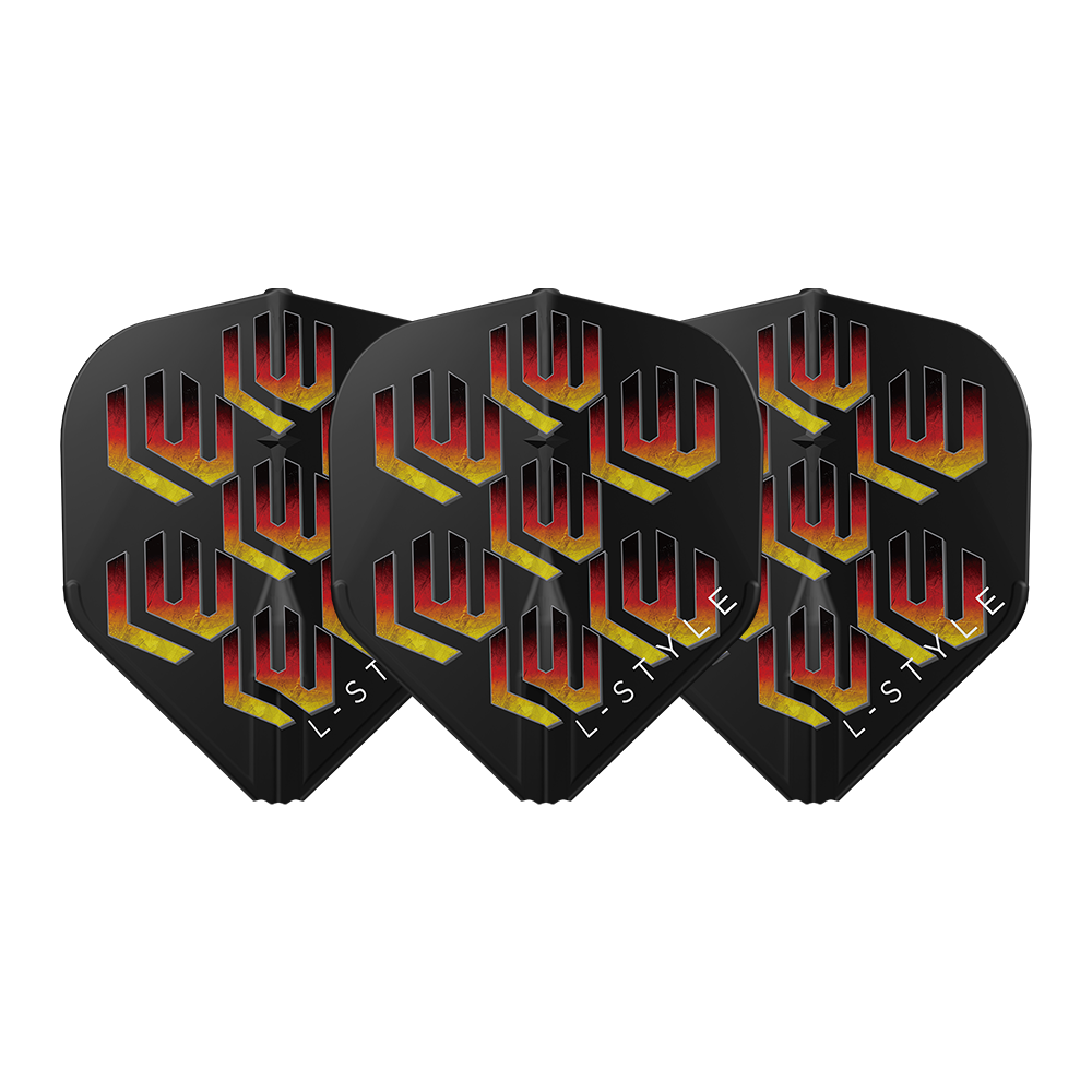 Lukas Wenig L1 L-Style Signature Champagne EZ Flights - DreamDarts Dartshop