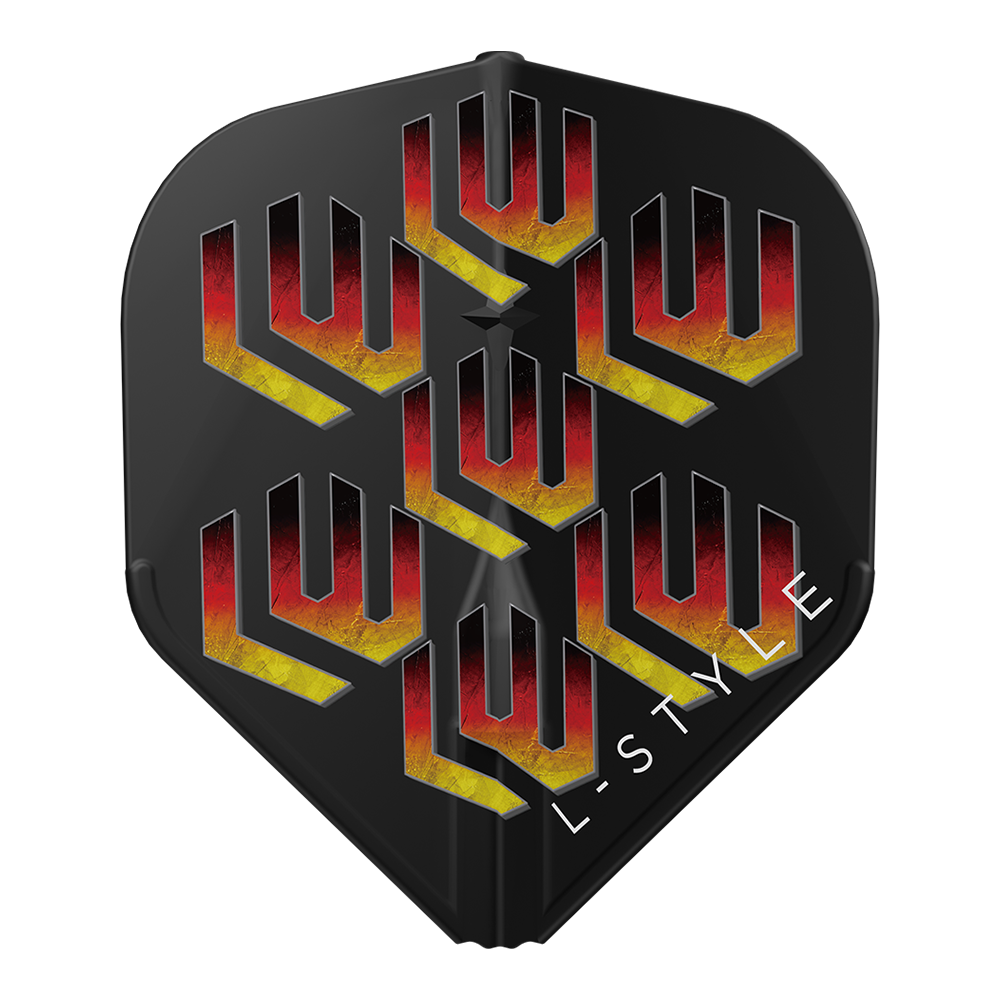 Lukas Wenig L1 L-Style Signature Champagne EZ Flights - DreamDarts Dartshop