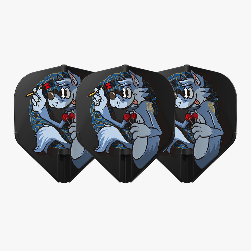Sho Okano L1 L-Style Signature Champagne EZ Flights - DreamDarts Dartshop