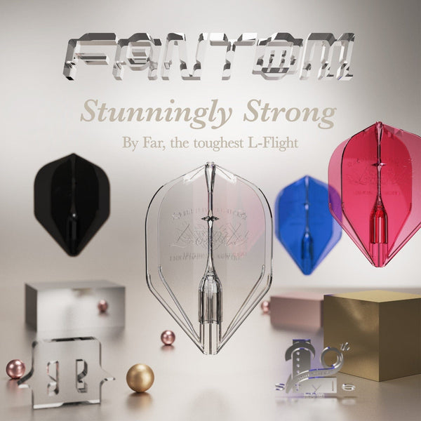 Fantom Standard L1 L-Style Signature Champagne EZ Flights - DreamDarts Dartshop