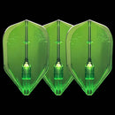 Fantom Standard L3 L-Style Signature Champagne EZ Flights - DreamDarts Dartshop