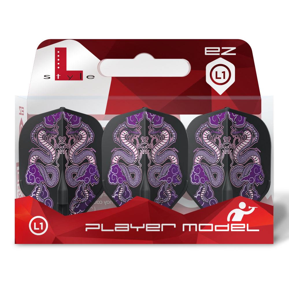 Jelle Klaasen V7 L-Style Signature Champagne EZ Flights - DreamDarts Dartshop