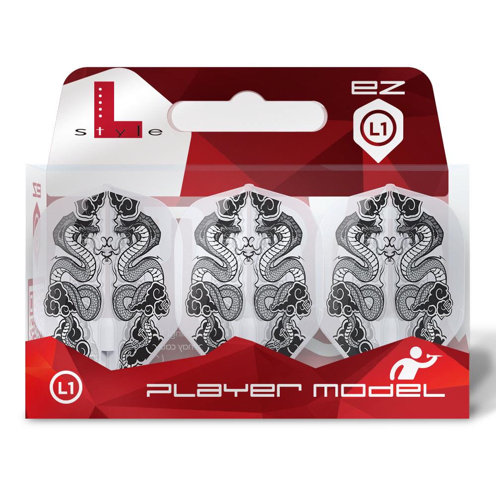 Jelle Klaasen V7 L-Style Signature Champagne EZ Flights - DreamDarts Dartshop