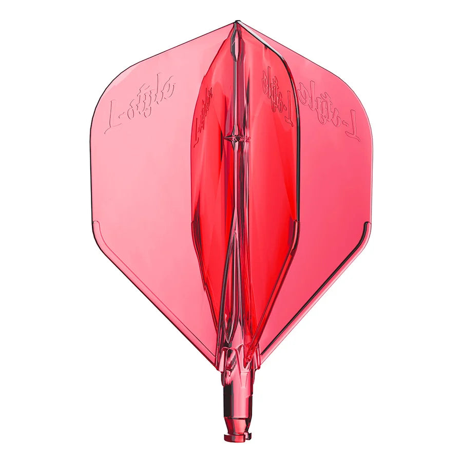 L-System L1 Flight (1 Stück) Clear Black - DreamDarts Dartshop