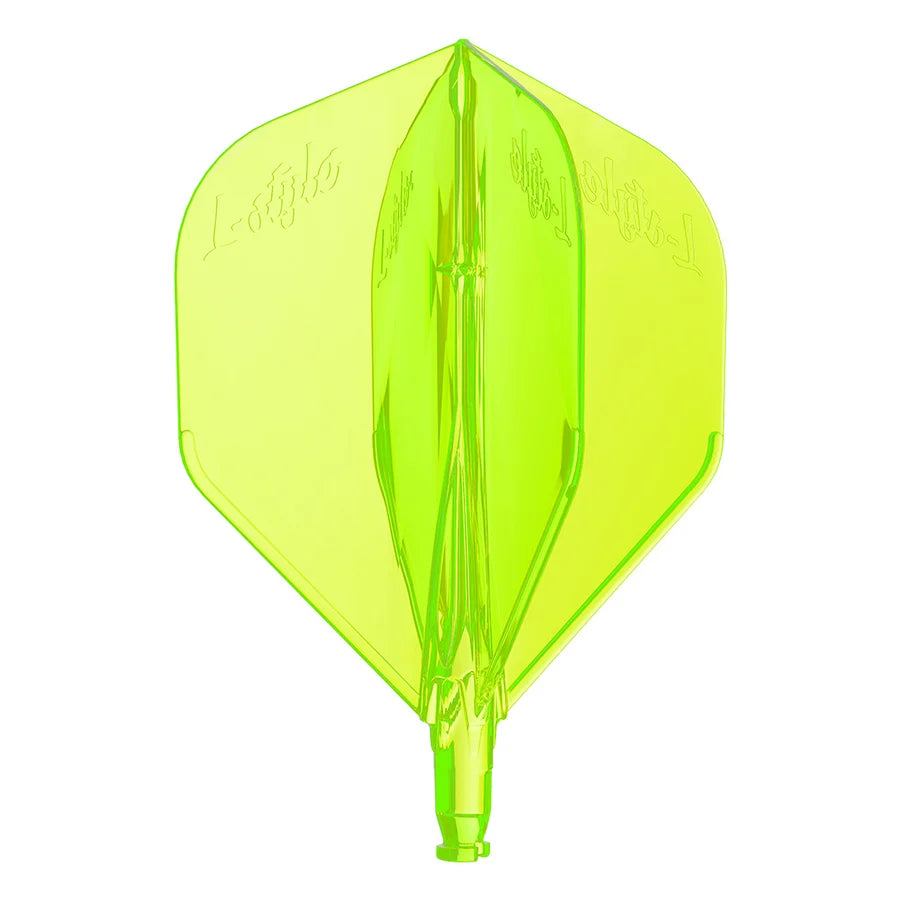 L-System L1 Flight (1 Stück) Clear Black - DreamDarts Dartshop