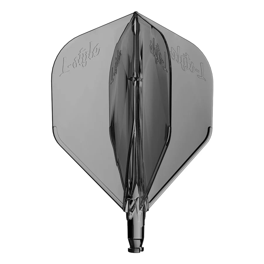 L-System L1 Flight (1 Stück) Clear Black - DreamDarts Dartshop
