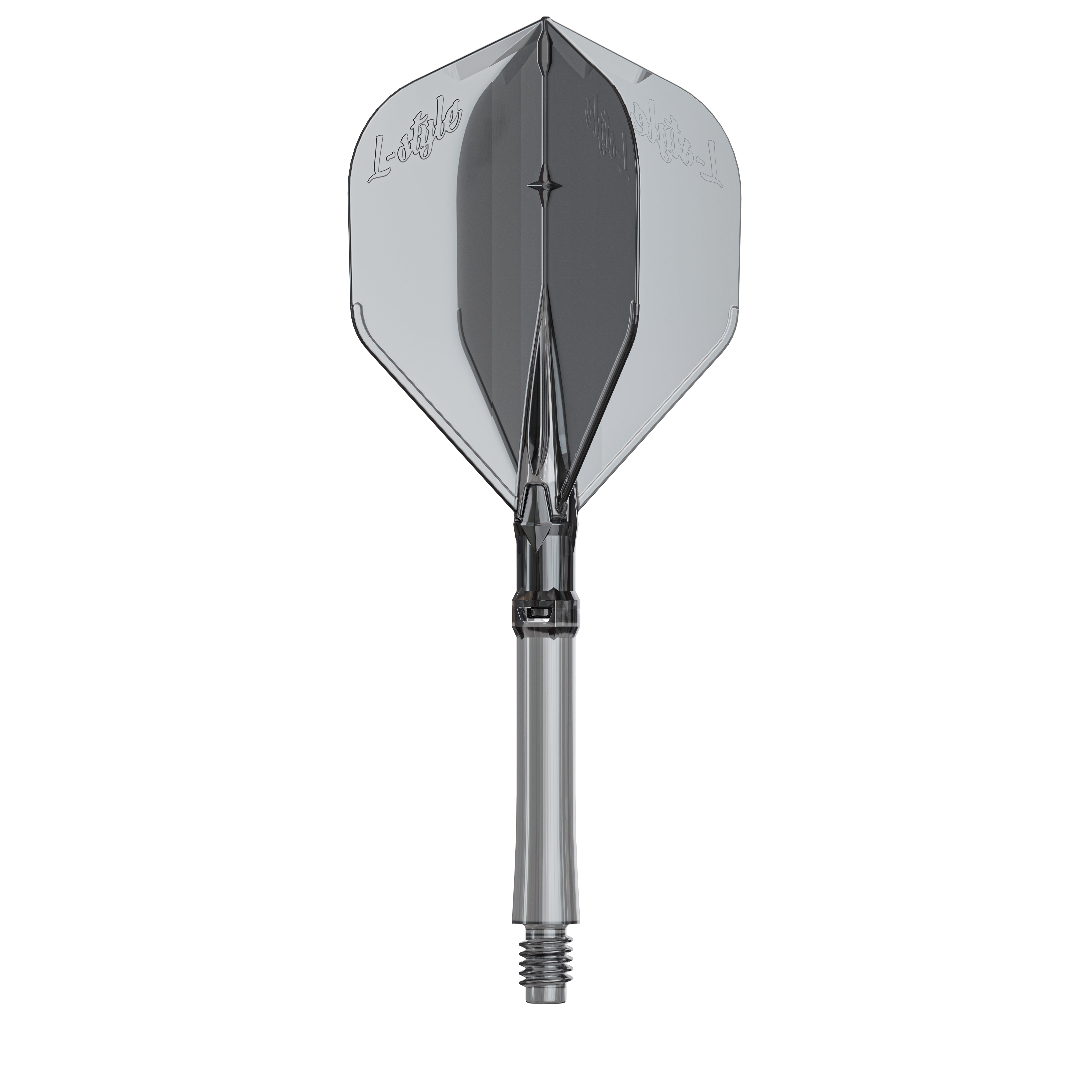 L-System L1 Flight-Schaft System Clear Black - DreamDarts Dartshop