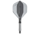 L-System L1 Flight-Schaft System Clear Black - DreamDarts Dartshop