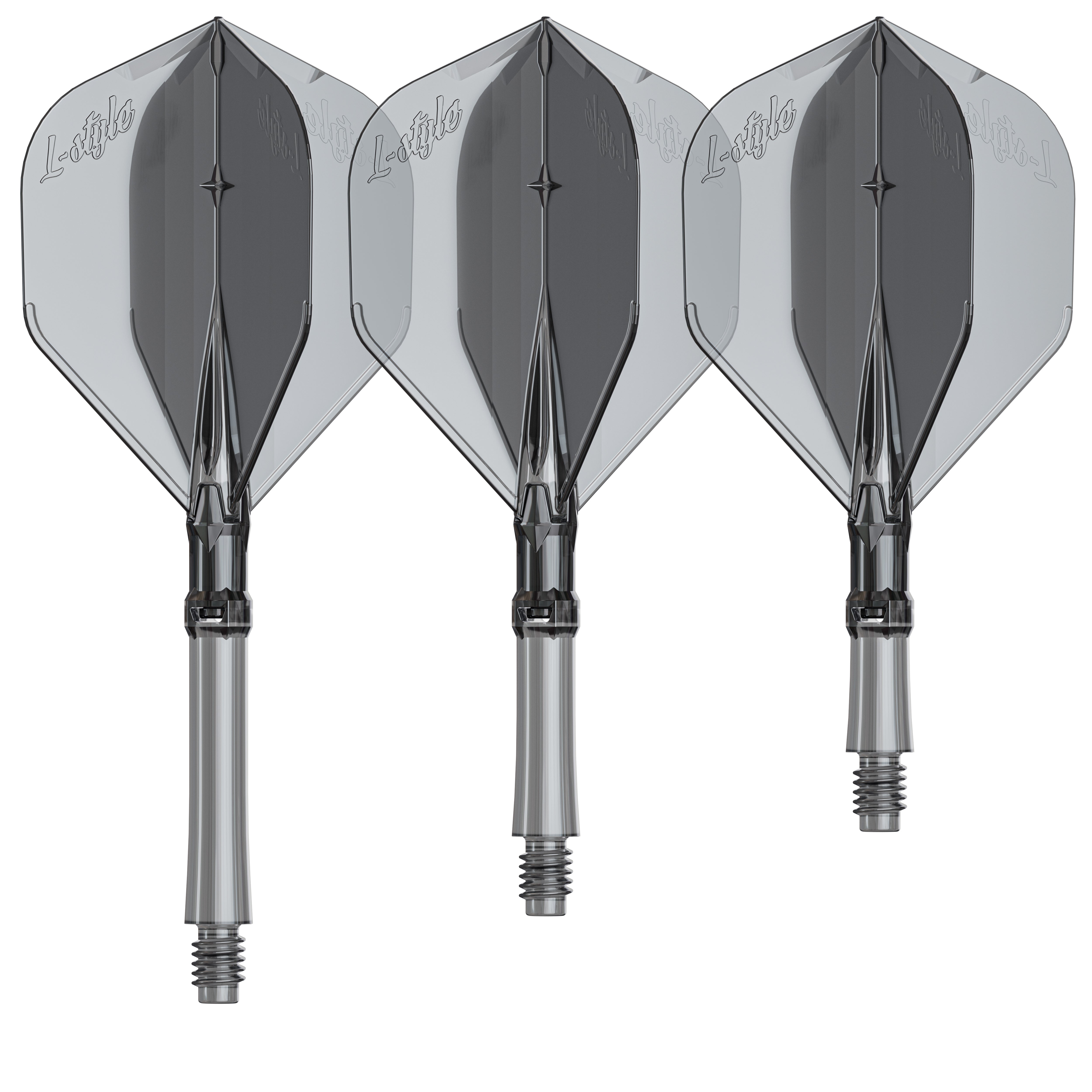 L-System L1 Flight-Schaft System Clear Black - DreamDarts Dartshop