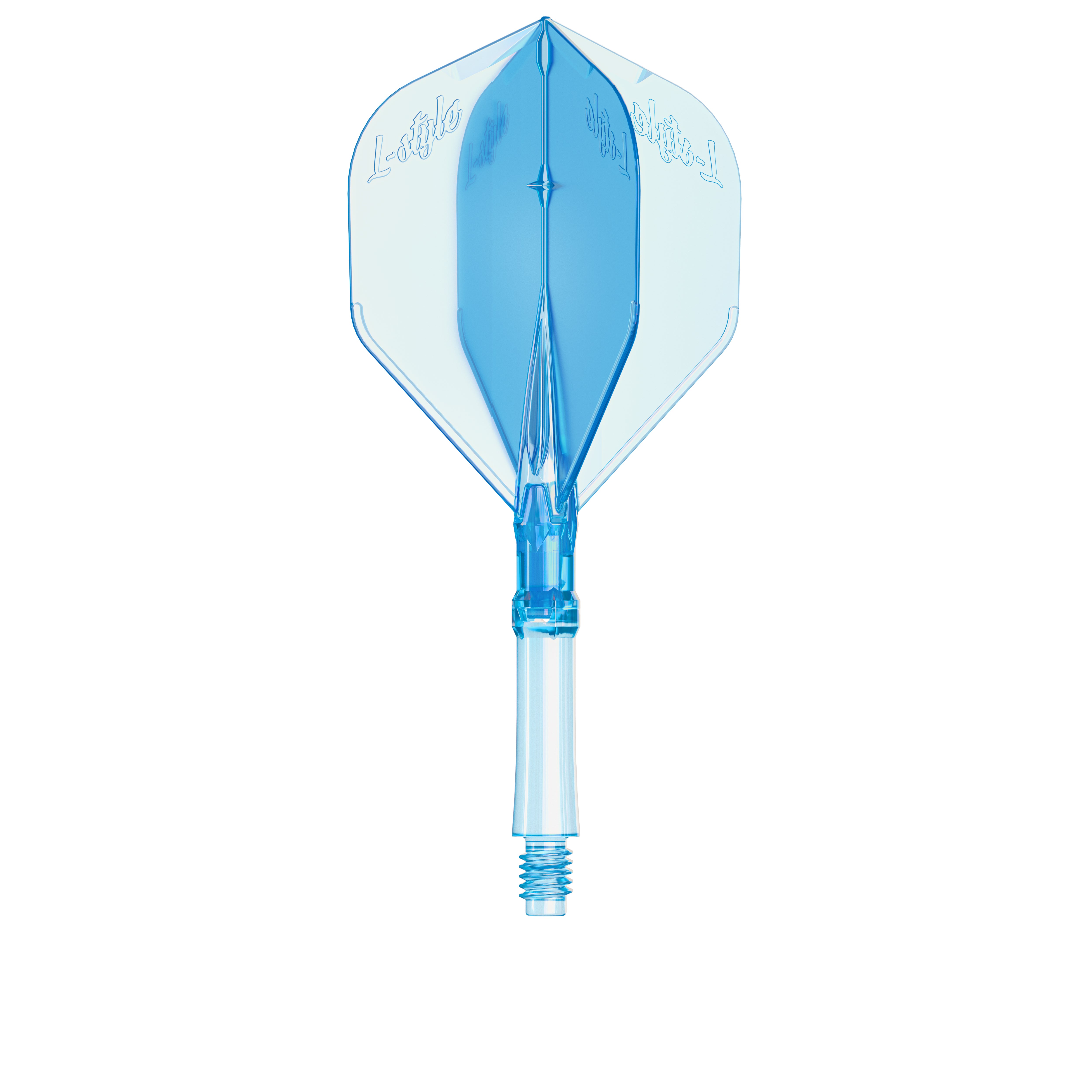 L-System L1 Flight-Schaft System Clear Blue - DreamDarts Dartshop