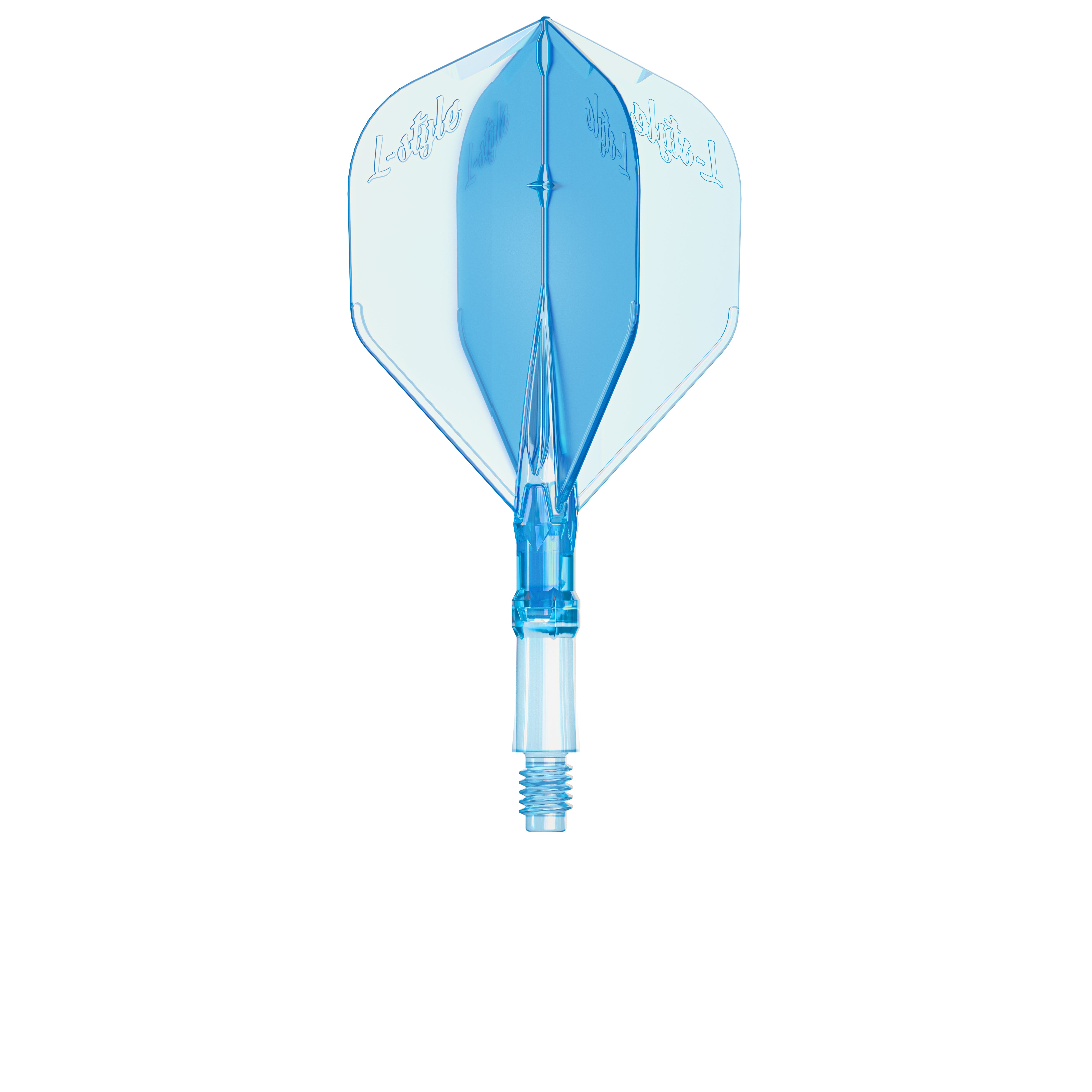L-System L1 Flight-Schaft System Clear Blue - DreamDarts Dartshop