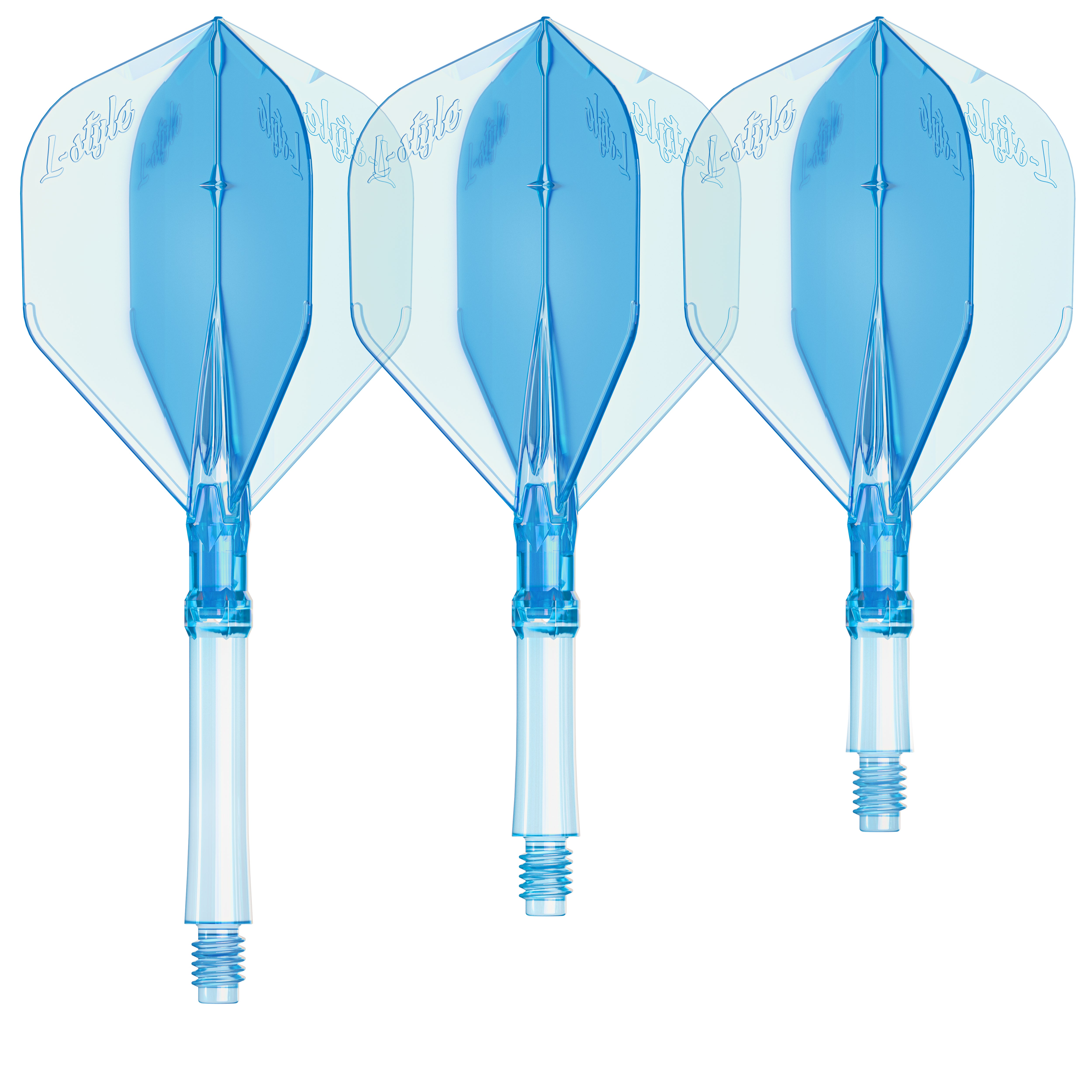 L-System L1 Flight-Schaft System Clear Blue - DreamDarts Dartshop