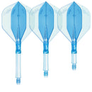 L-System L1 Flight-Schaft System Clear Blue - DreamDarts Dartshop