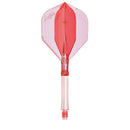 L-System L1 Flight-Schaft System Clear Red - DreamDarts Dartshop