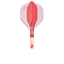 L-System L1 Flight-Schaft System Clear Red - DreamDarts Dartshop