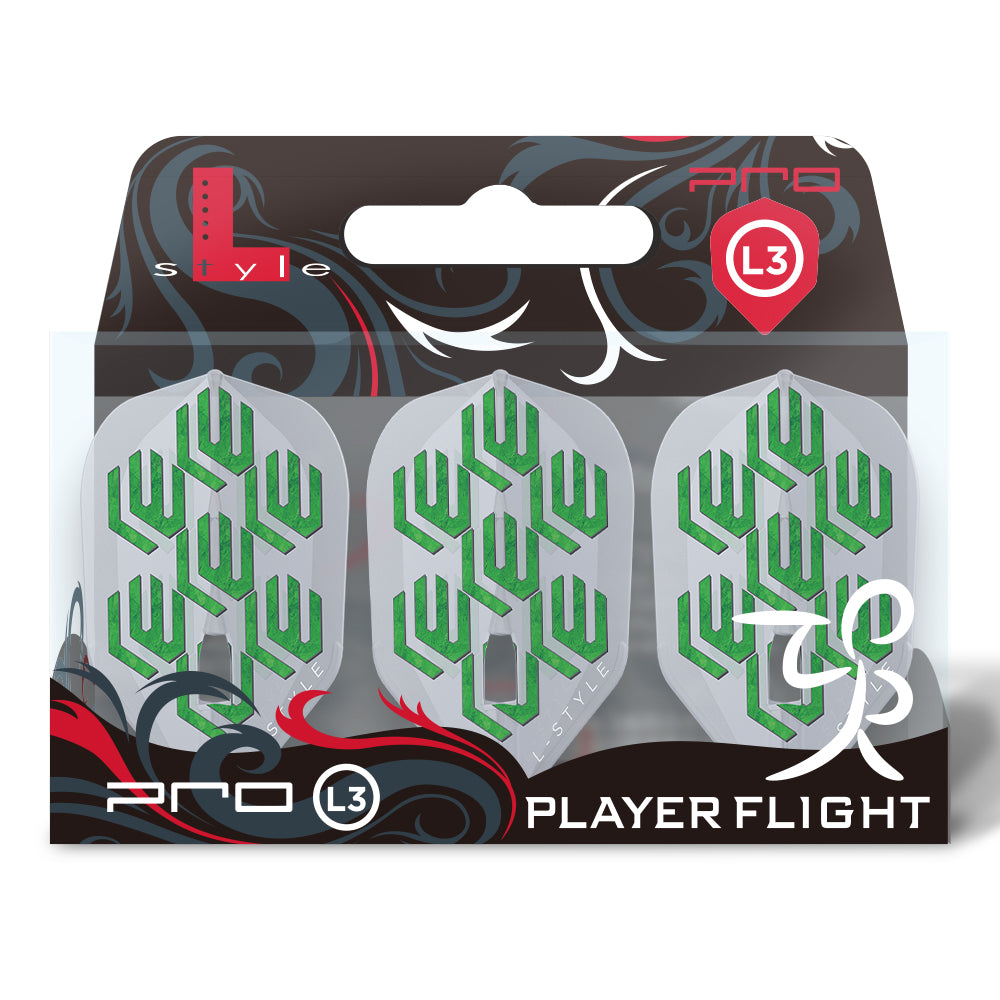Lukas Wenig L1 L-Style Signature Champagne Pro Flights - DreamDarts Dartshop