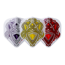 Mike de Decker V1 L-Style Signature Champagne EZ Flights - DreamDarts Dartshop