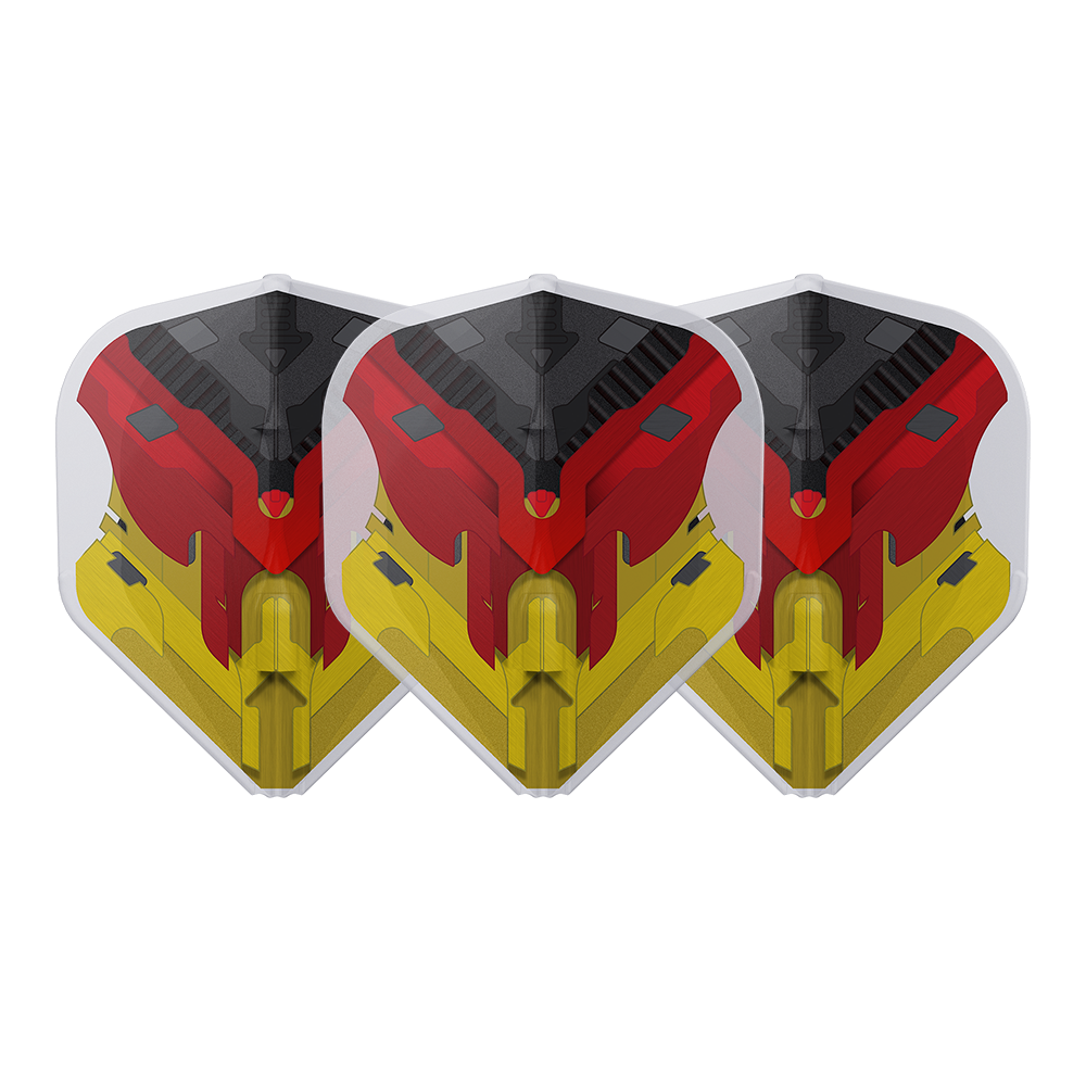 V Series V1 Type-D L-Style Signature Champagne EZ Flights - DreamDarts Dartshop