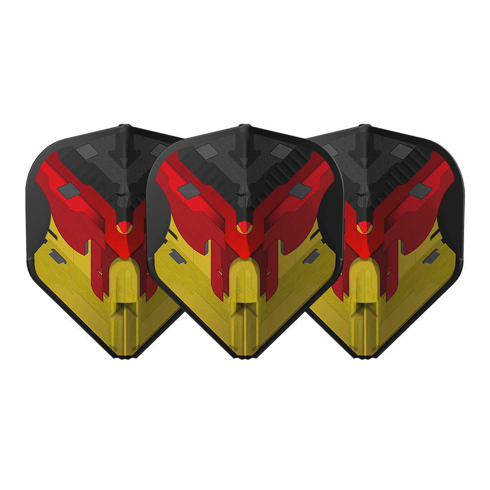 V Series V1 Type-D L-Style Signature Champagne EZ Flights - DreamDarts Dartshop