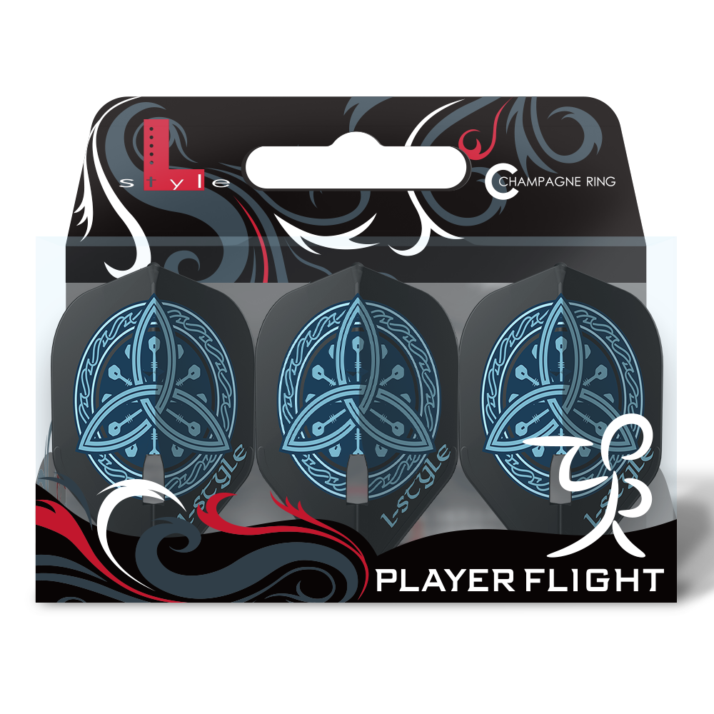Viktor Tingstrom L1 L-Style Signature Champagne Pro Flights - DreamDarts Dartshop