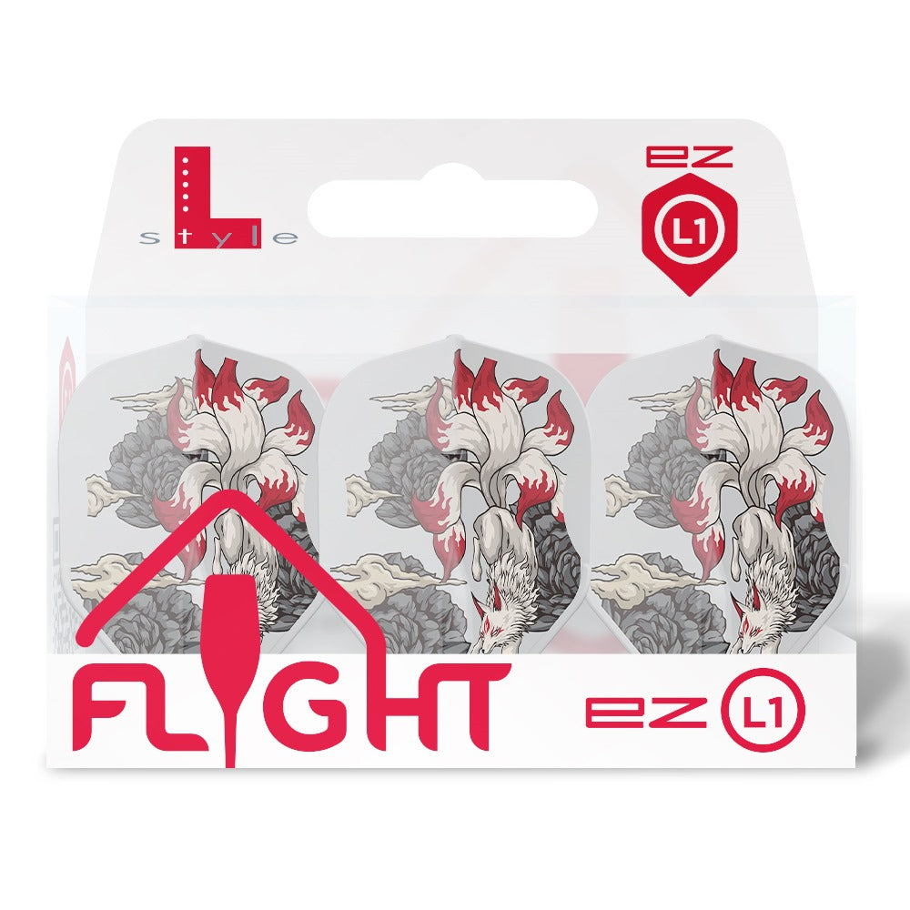 Rika Aoi L1 L-Style Signature Champagne EZ Flights - DreamDarts Dartshop